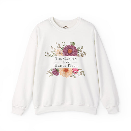 Floral Gardening Crewneck Sweatshirt, Garden Lover Gift, Cozy Gardener Pullover