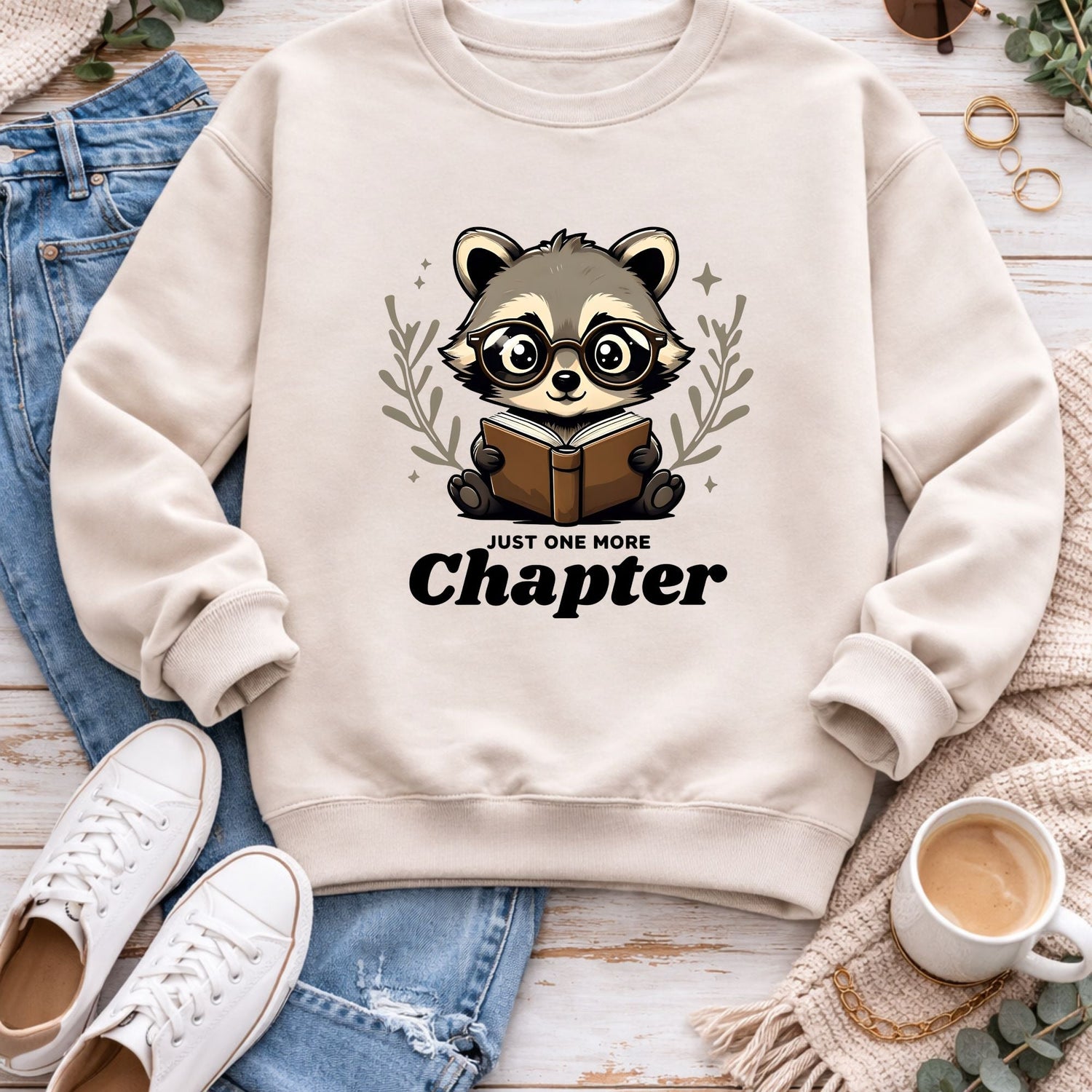 Classic crew neck sweatshirt in soft pink, unisex fit