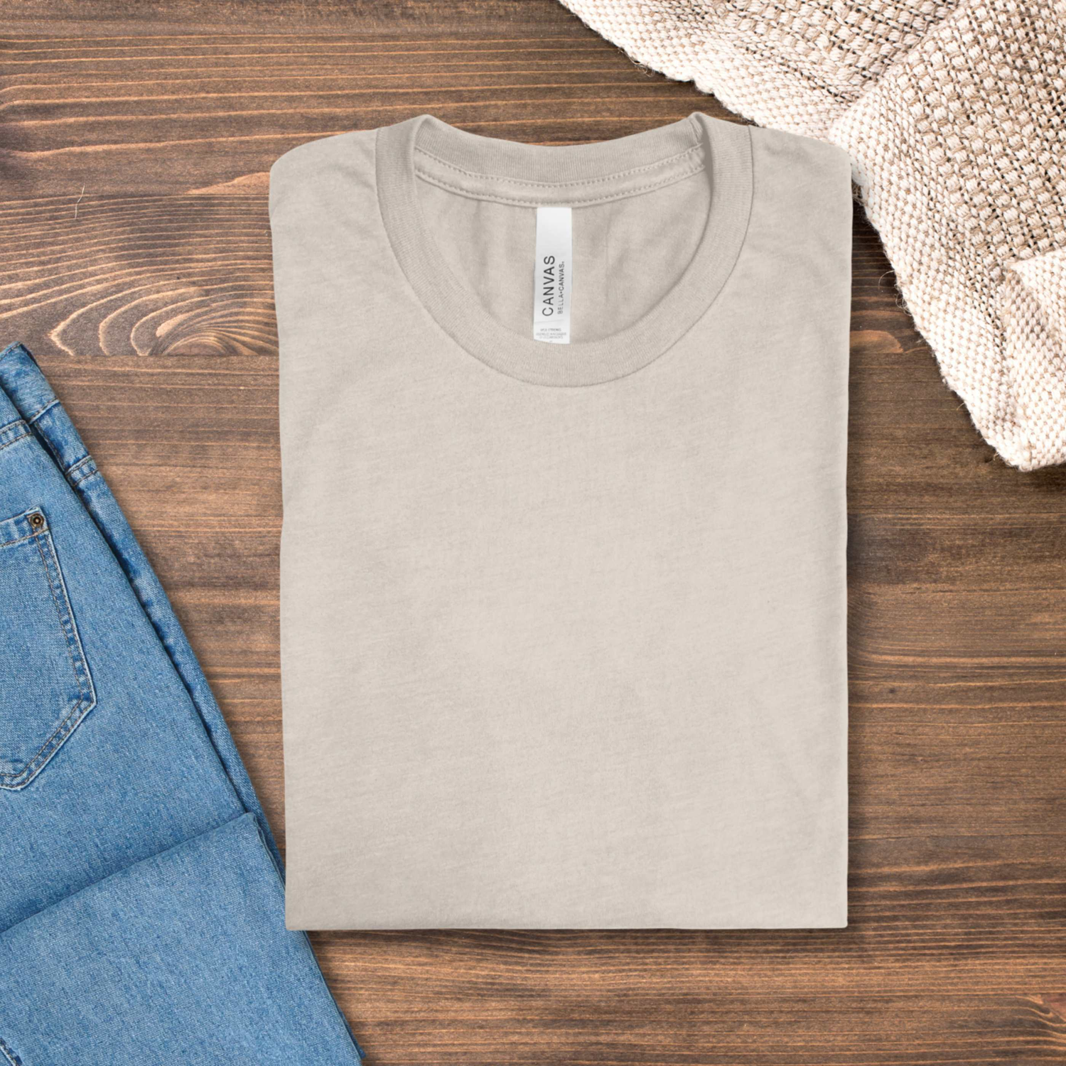 White cotton t-shirt with custom printed graphic design