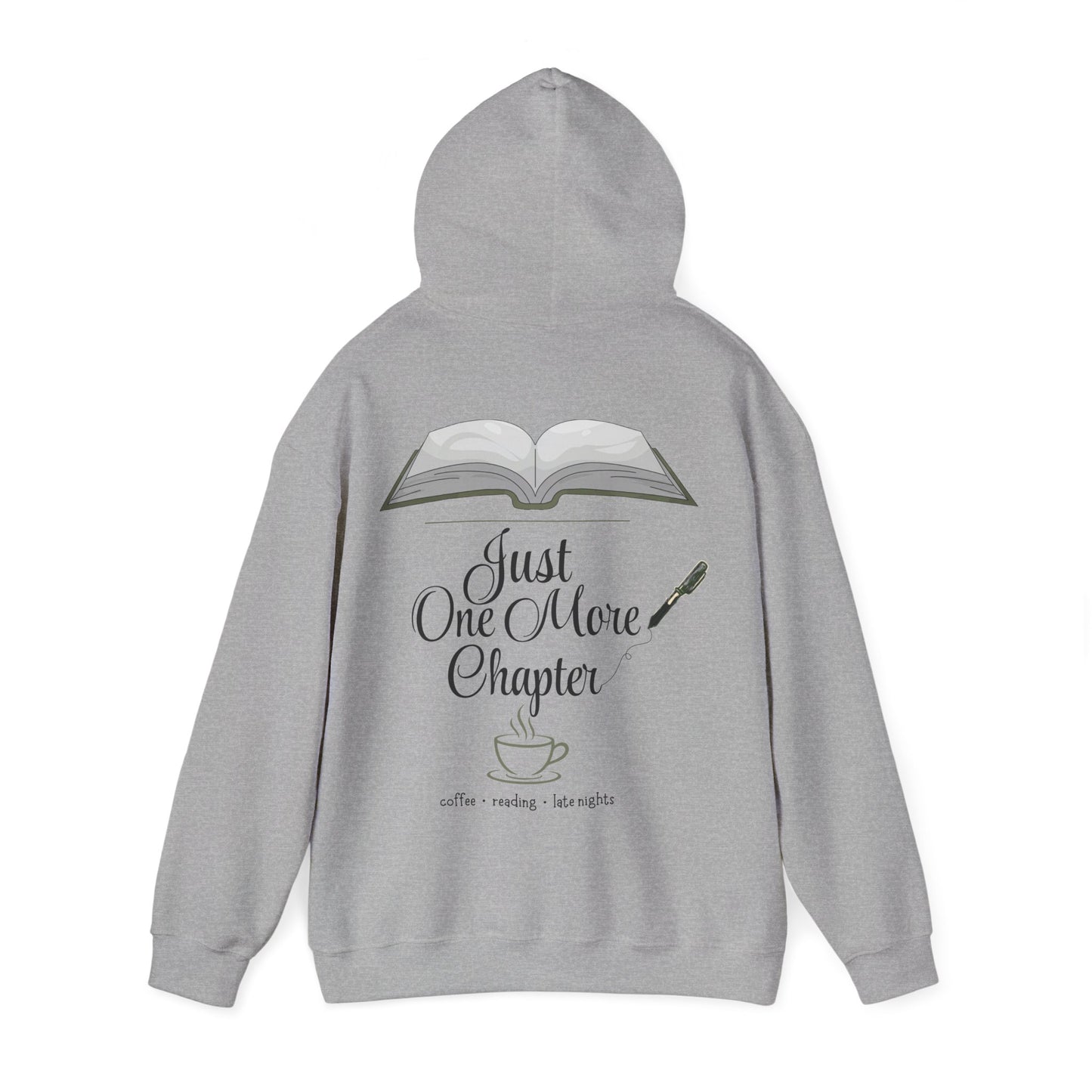 Just One More Chapter Hoodie, Cozy Life Collection