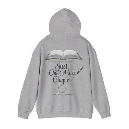 Just One More Chapter Hoodie, Cozy Life Collection