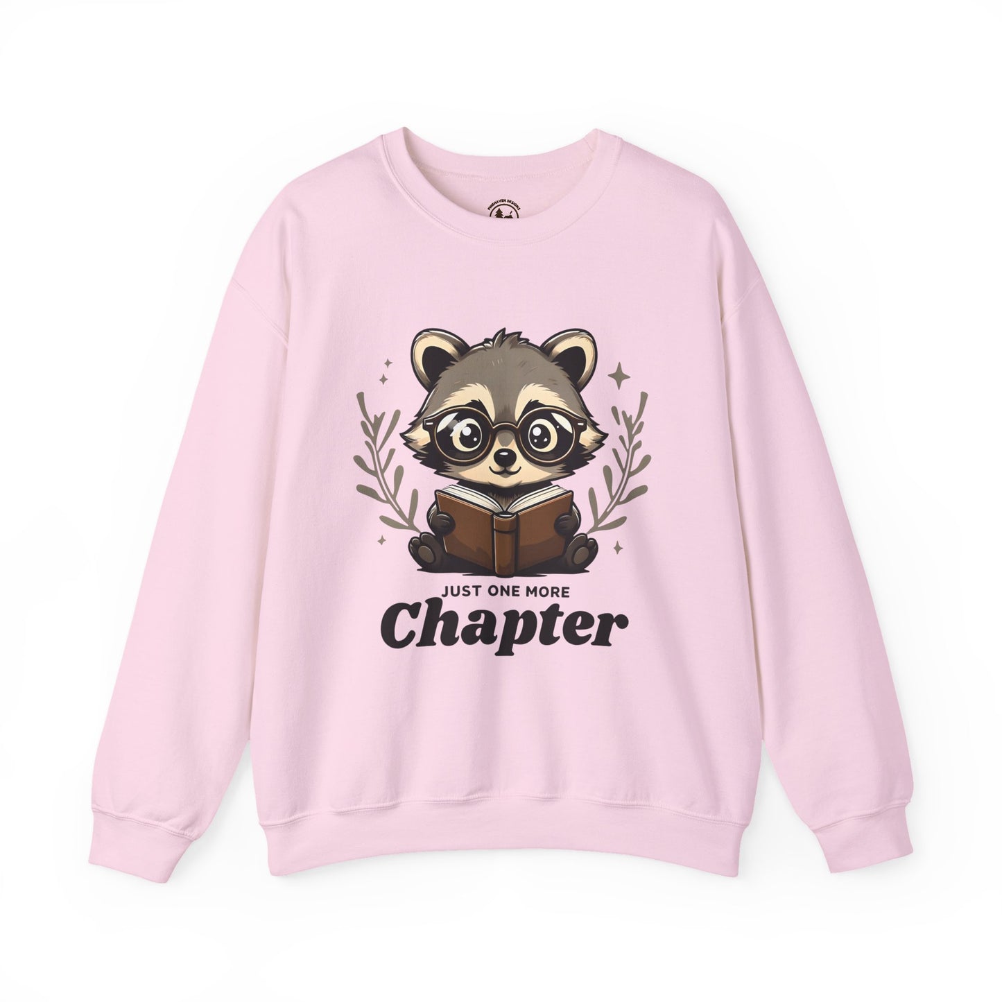 Book Lover's Cozy Sweatshirt, Unisex Crewneck, Gift for Readers, Reading Sweatshirt, Just One More Chapter Apparel