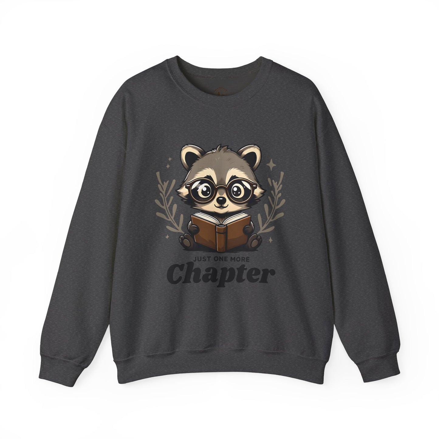 Book Lover's Cozy Sweatshirt, Unisex Crewneck, Gift for Readers, Reading Sweatshirt, Just One More Chapter Apparel