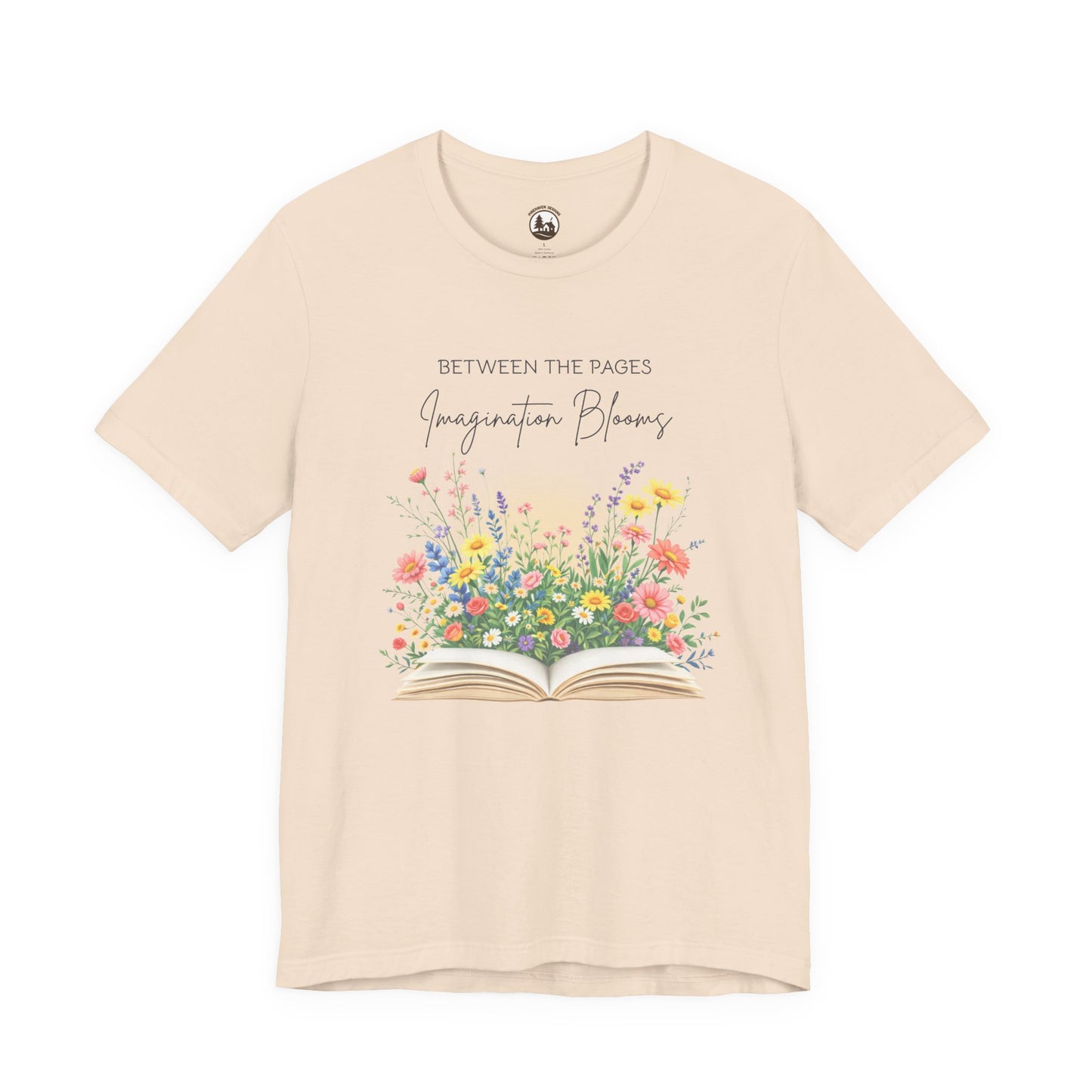 Between the Pages Imagination Blooms T-Shirt