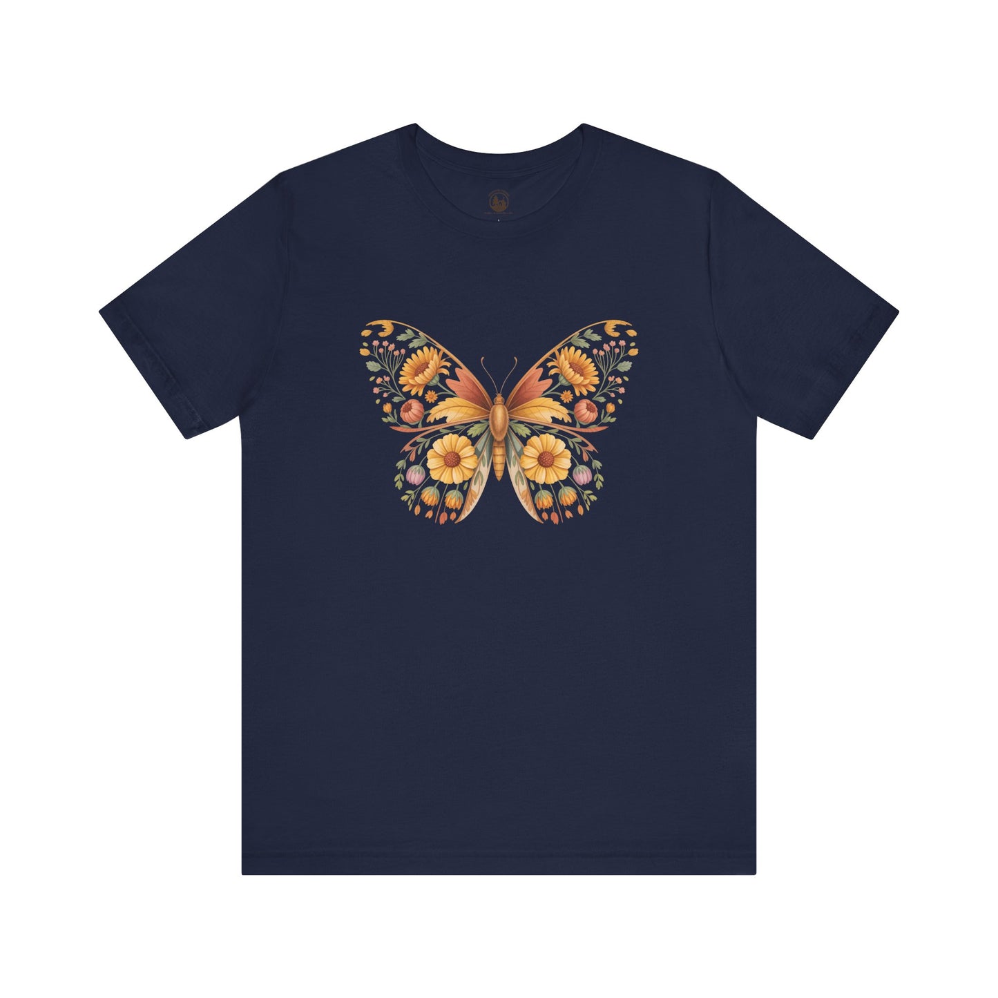 Floral Butterfly Shirt | Vintage Botanical Butterfly Sweatshirt & Tee