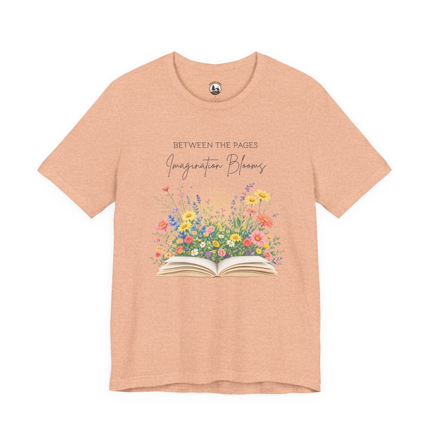 Between the Pages Imagination Blooms T-Shirt