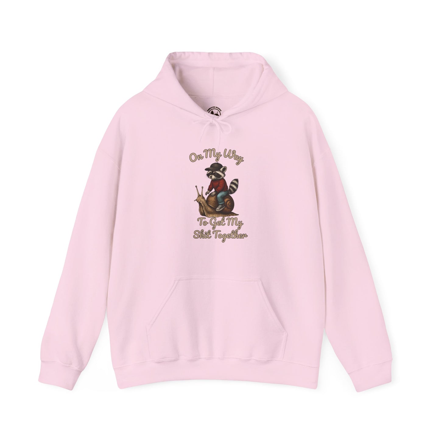 On My Way To Get It Together, Funny Hoodie Raccoon Hoodie