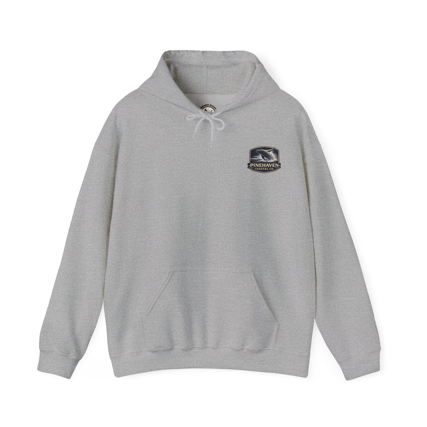 Saltwater Soul Whale Hoodie, Pinehaven Coastal Co Hoodie