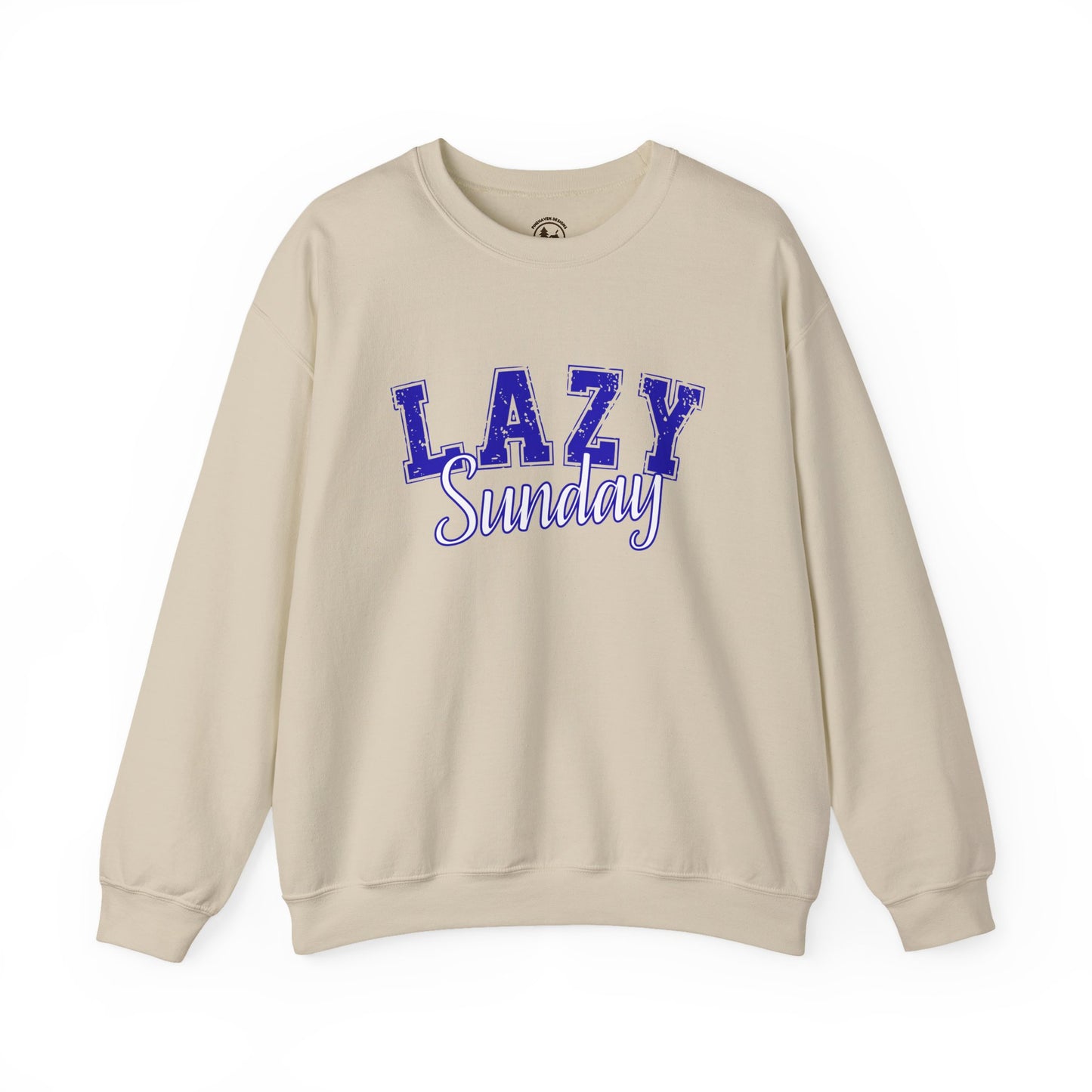 Lazy Sunday Graphic Sweatshirt – Cozy Weekend Vibes Shirt