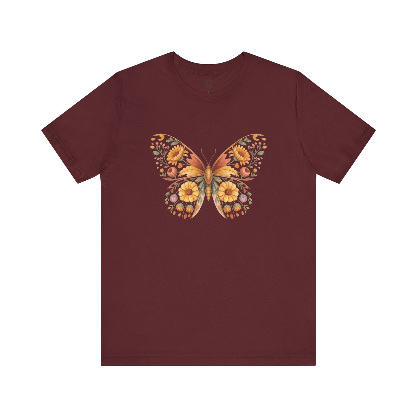 Floral Butterfly Shirt | Vintage Botanical Butterfly Sweatshirt & Tee