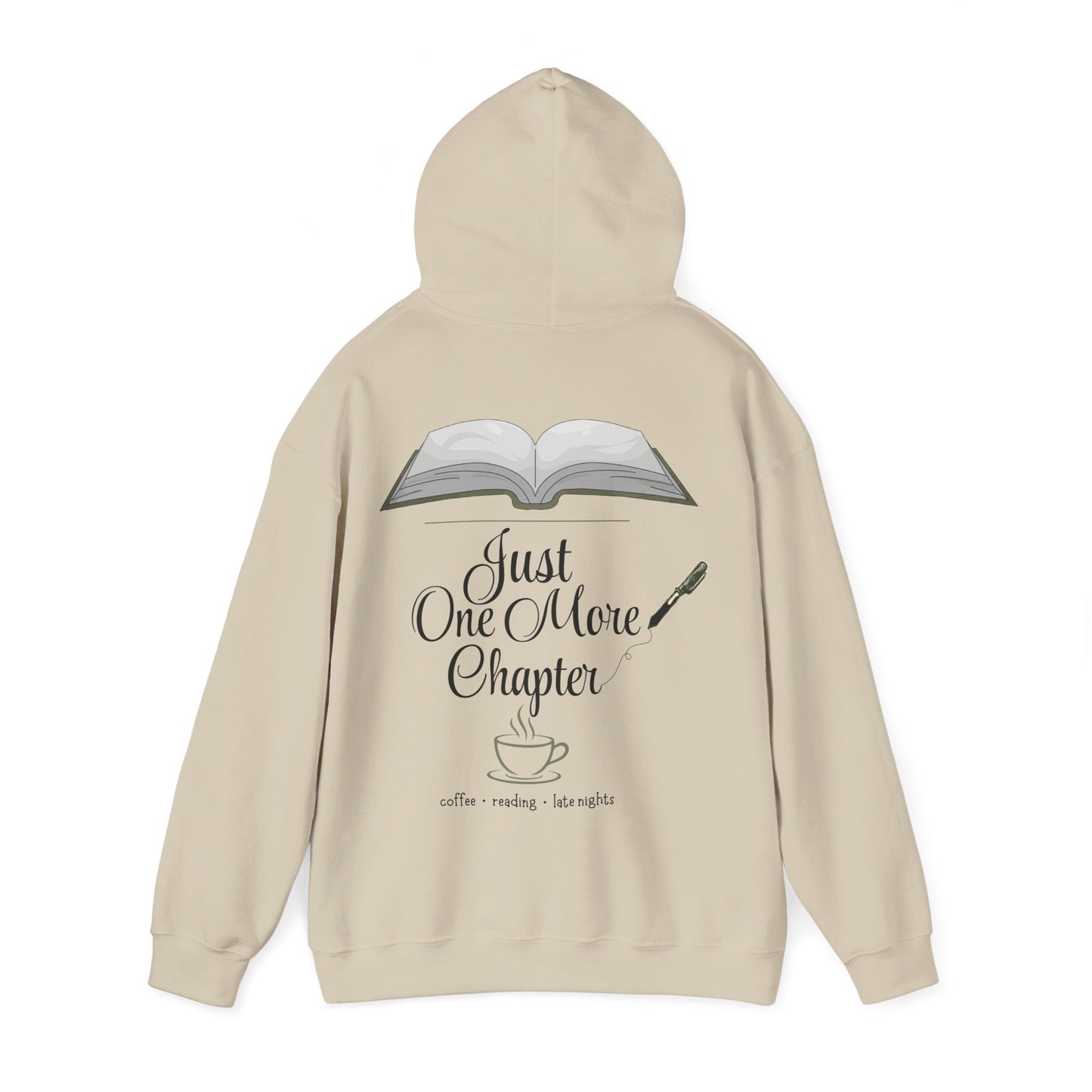 Just One More Chapter Hoodie, Cozy Life Collection