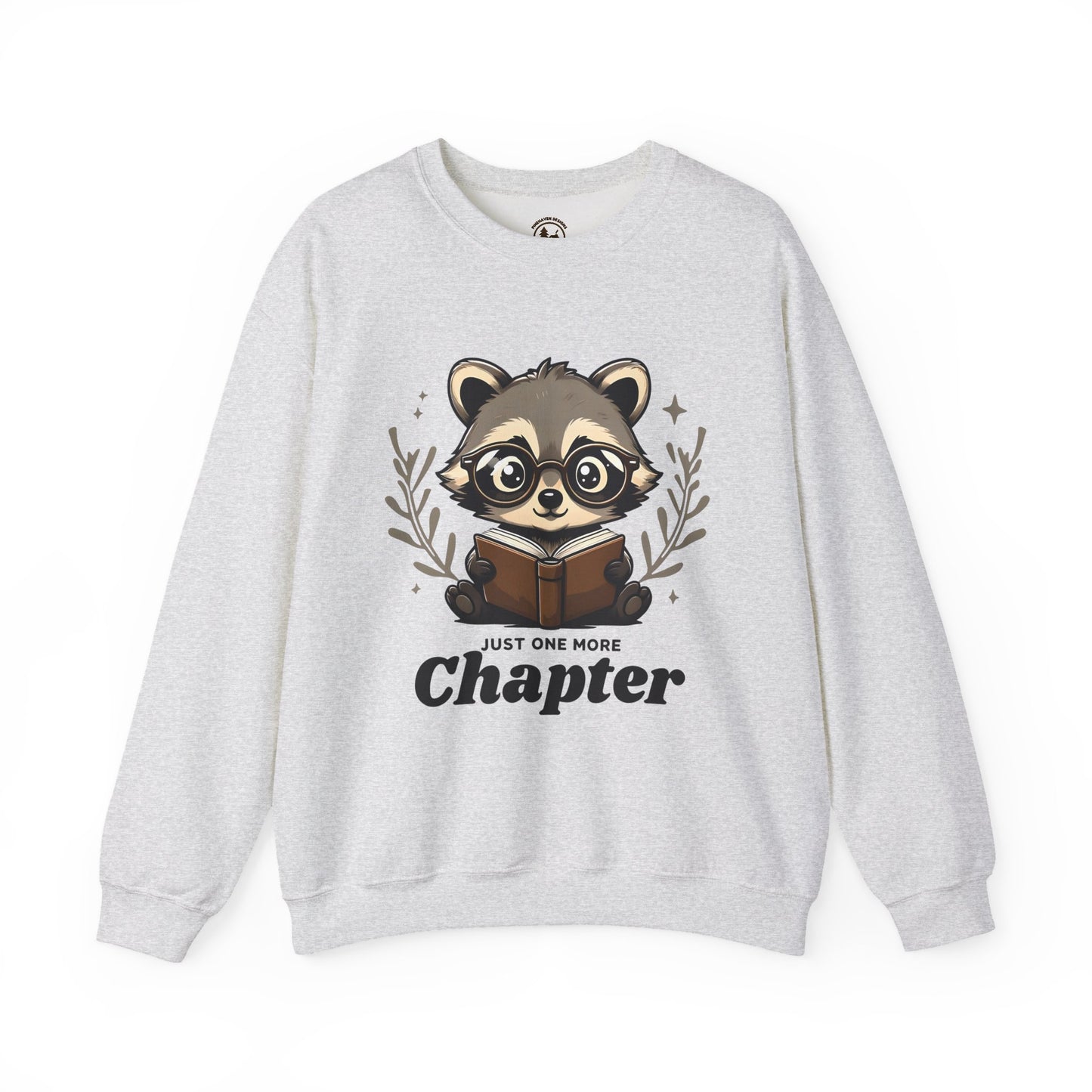 Book Lover's Cozy Sweatshirt, Unisex Crewneck, Gift for Readers, Reading Sweatshirt, Just One More Chapter Apparel