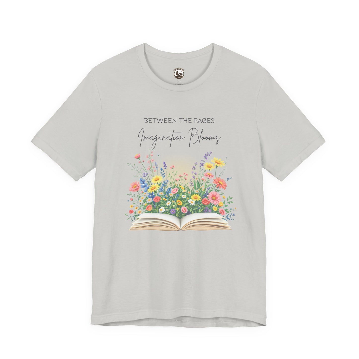 Between the Pages Imagination Blooms T-Shirt
