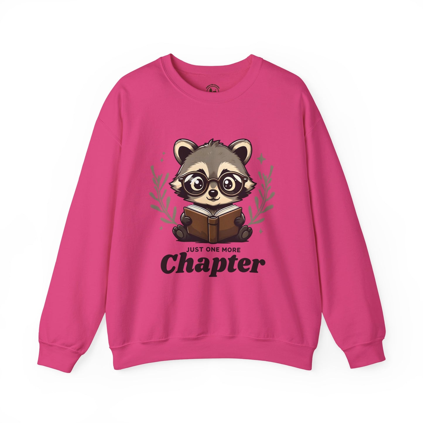 Book Lover's Cozy Sweatshirt, Unisex Crewneck, Gift for Readers, Reading Sweatshirt, Just One More Chapter Apparel
