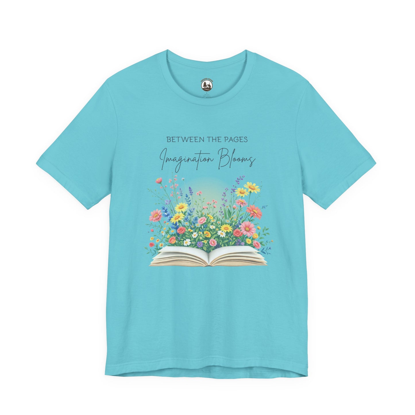 Between the Pages Imagination Blooms T-Shirt