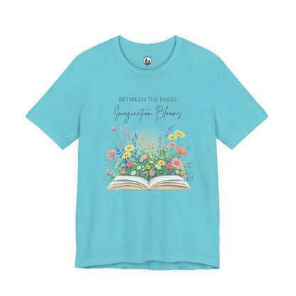 Between the Pages Imagination Blooms T-Shirt