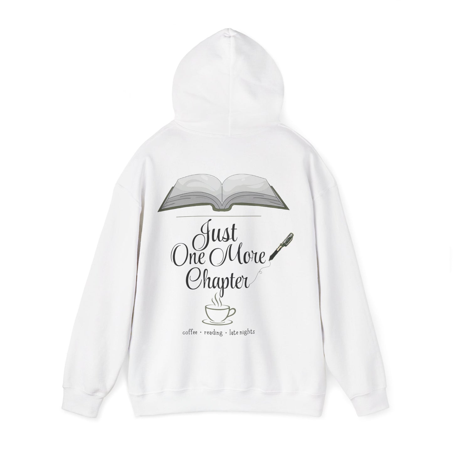 Just One More Chapter Hoodie, Cozy Life Collection
