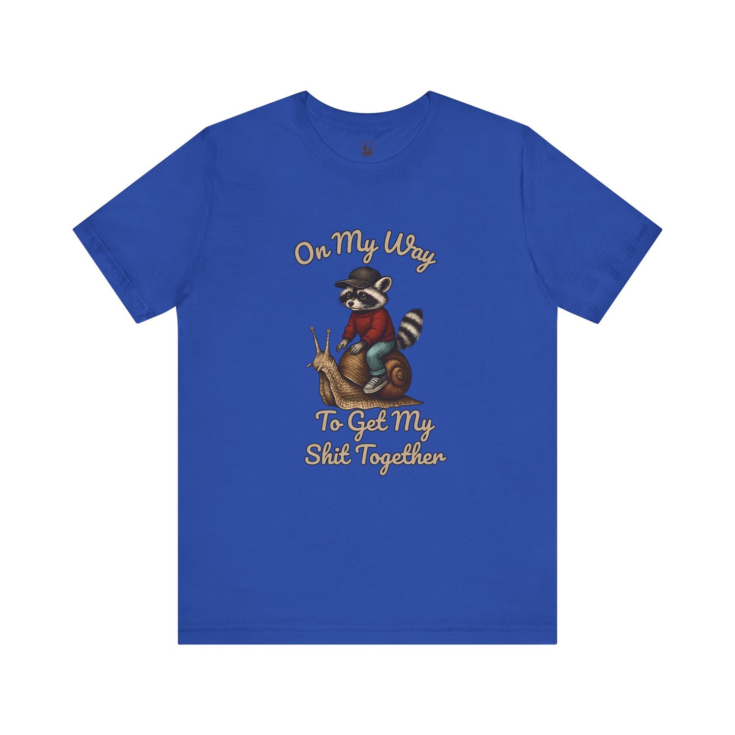 On My Way to Get It Together T-Shirt, Funny Raccoon Graphic