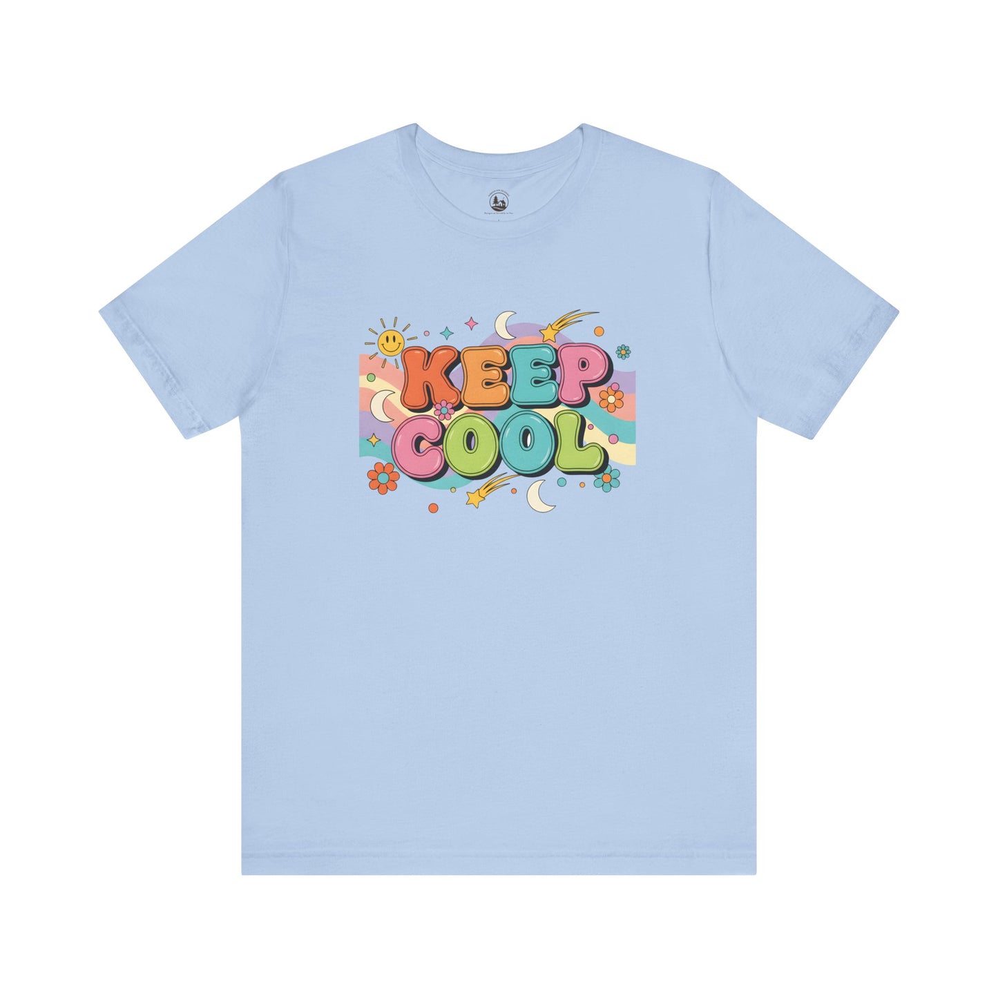 Keep Cool T-Shirt – Retro 70s Style Unisex Graphic Tee