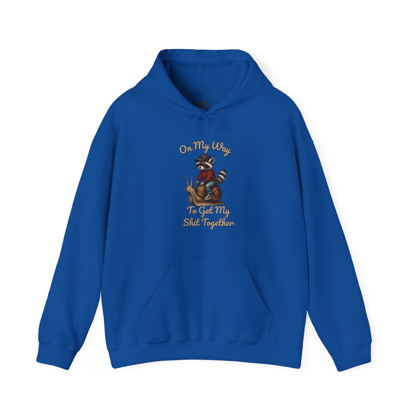 On My Way To Get It Together, Funny Hoodie Raccoon Hoodie