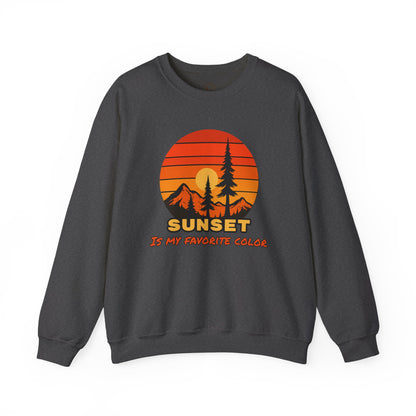 Sunset Mountain Crewneck Sweatshirt