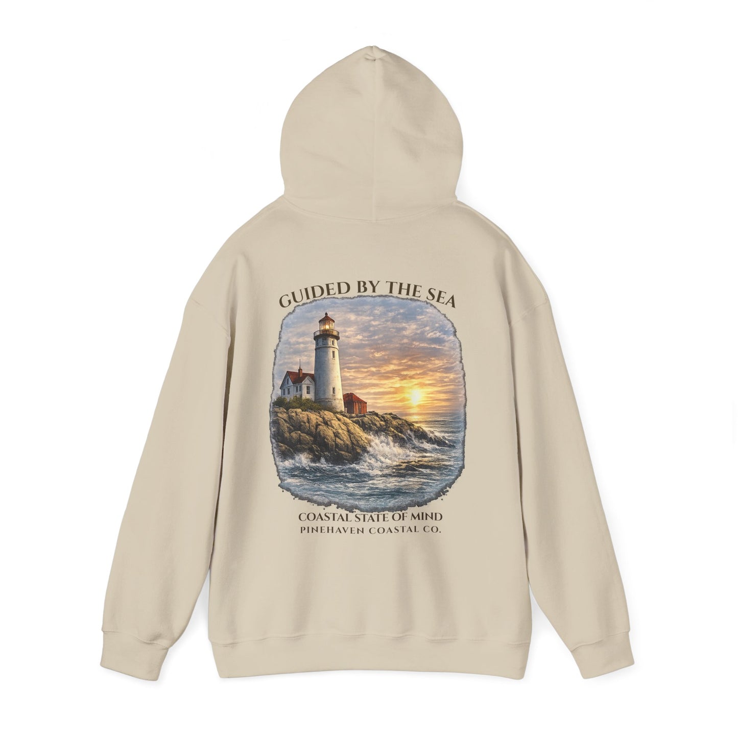 Coastal Lighthouse Hoodie, Pinehaven Coastal Co.