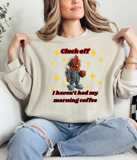 Grumpy Rooster Crew Neck Sweater