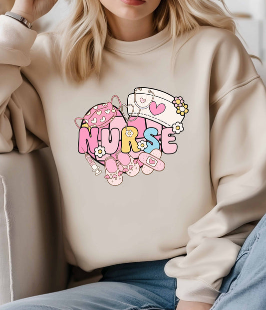 Cute Nurse Sweatshirt,  Gift for Nurses