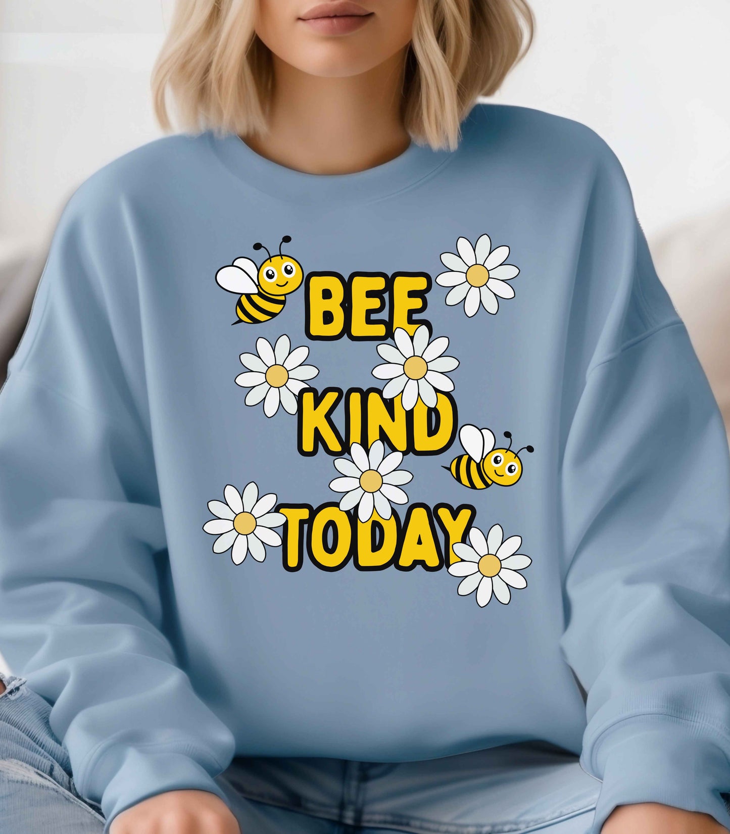 BEE Kind Today Positive Vibes Crewneck Sweater