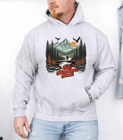 New Adventures Await Hoodie Unisex