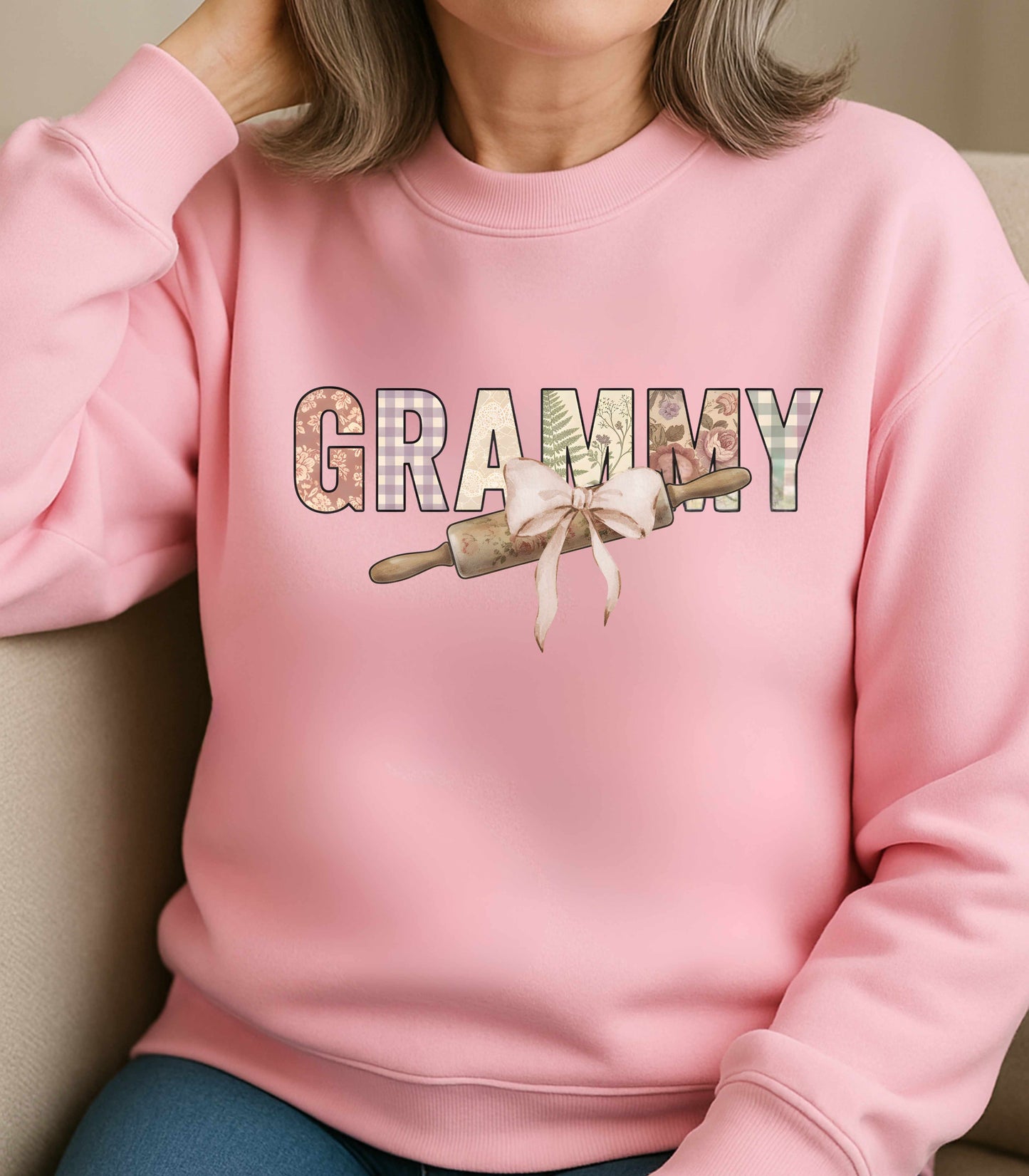 Grammy Crewneck Sweatshirt | Gift for Grandmas | Cozy Apparel | Mother's Day | Soft Sweatshirt