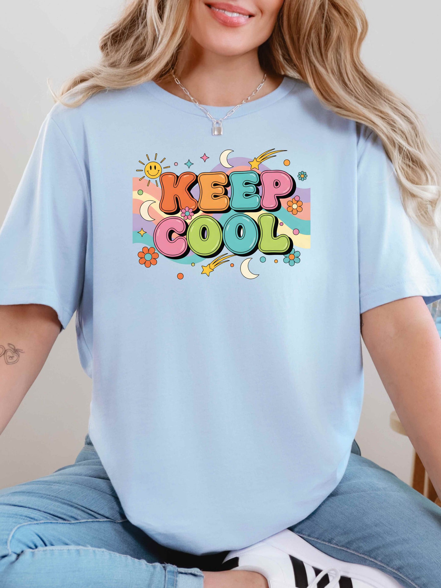 Keep Cool T-Shirt – Retro 70s Style Unisex Graphic Tee