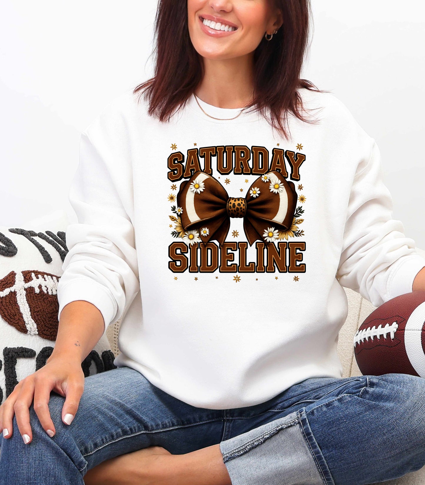 Saturday Sideline Crewneck – Game Day Football