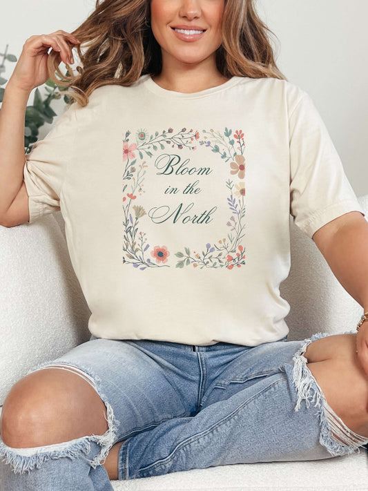 Bloom in the North Floral T-Shirt