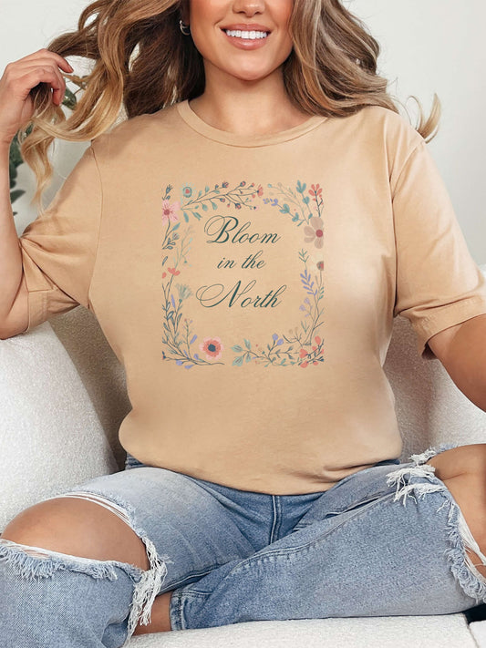Bloom in the North Floral T-Shirt