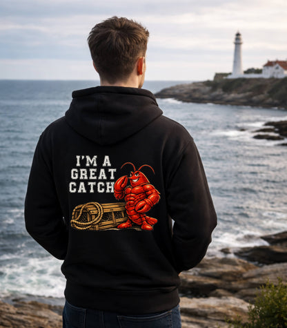 I’m A Great Catch Lobster Hoodie