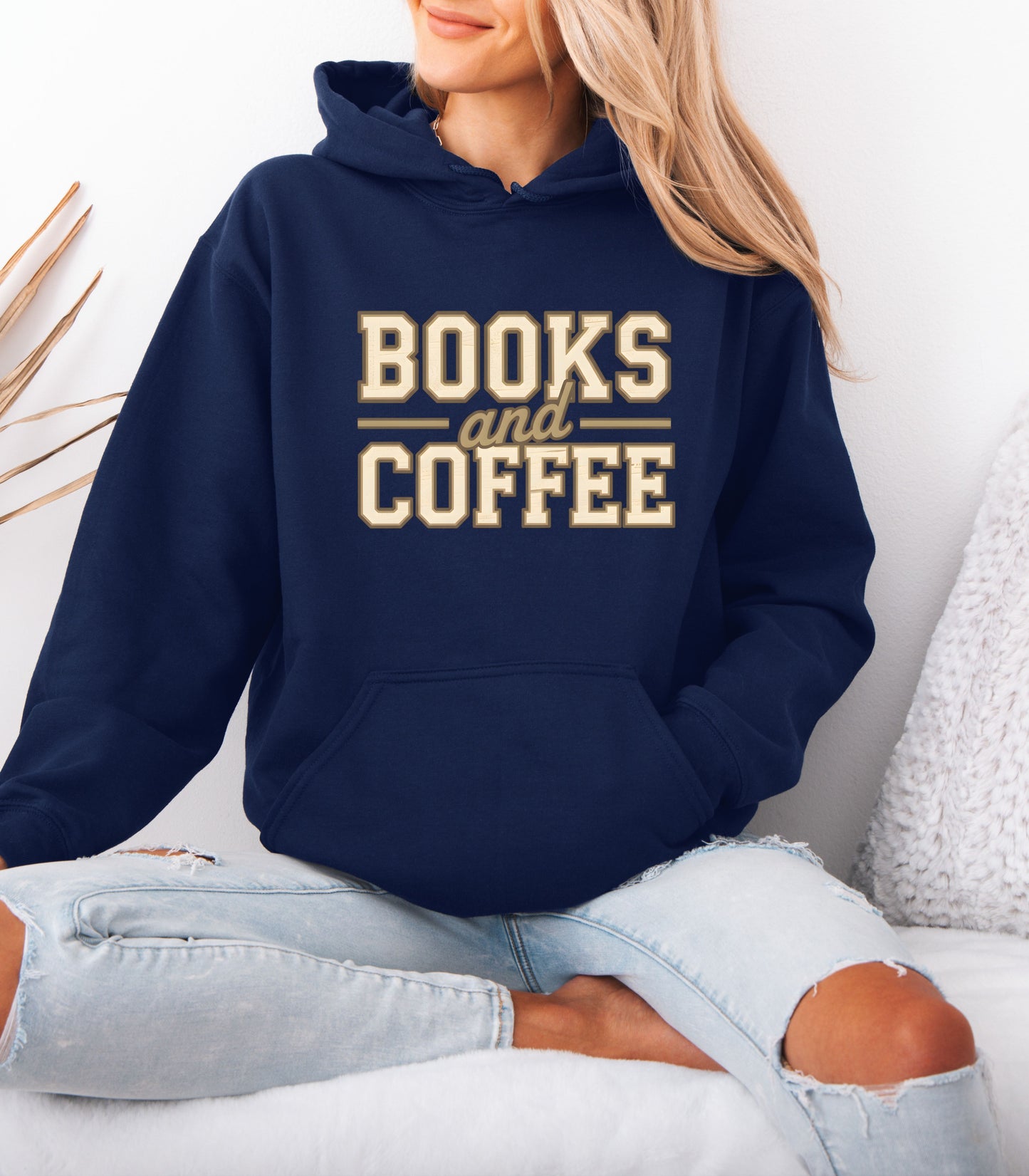 Books and Coffee Hoodie