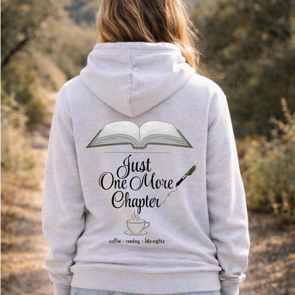 Just One More Chapter Hoodie, Cozy Life Collection