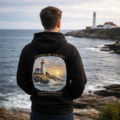 Coastal Lighthouse Hoodie, Pinehaven Coastal Co.