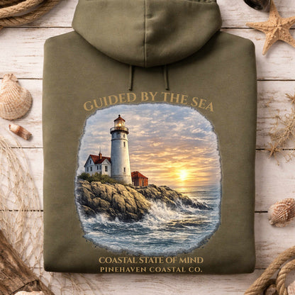 Coastal Lighthouse Hoodie, Pinehaven Coastal Co.