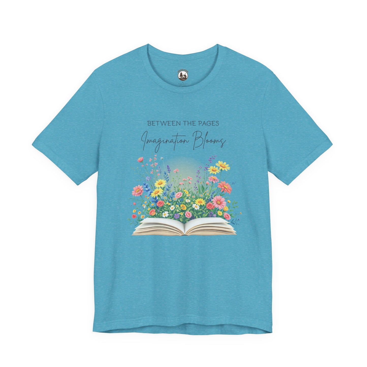 Between the Pages Imagination Blooms T-Shirt
