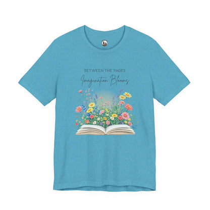 Between the Pages Imagination Blooms T-Shirt