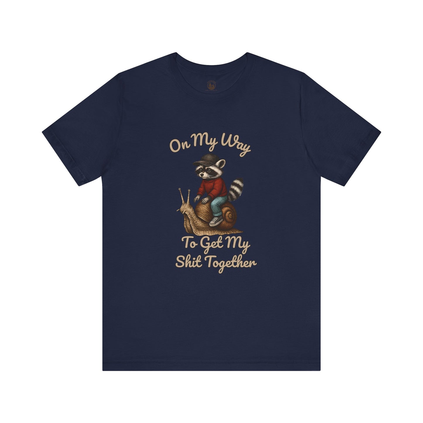 On My Way to Get It Together T-Shirt, Funny Raccoon Graphic