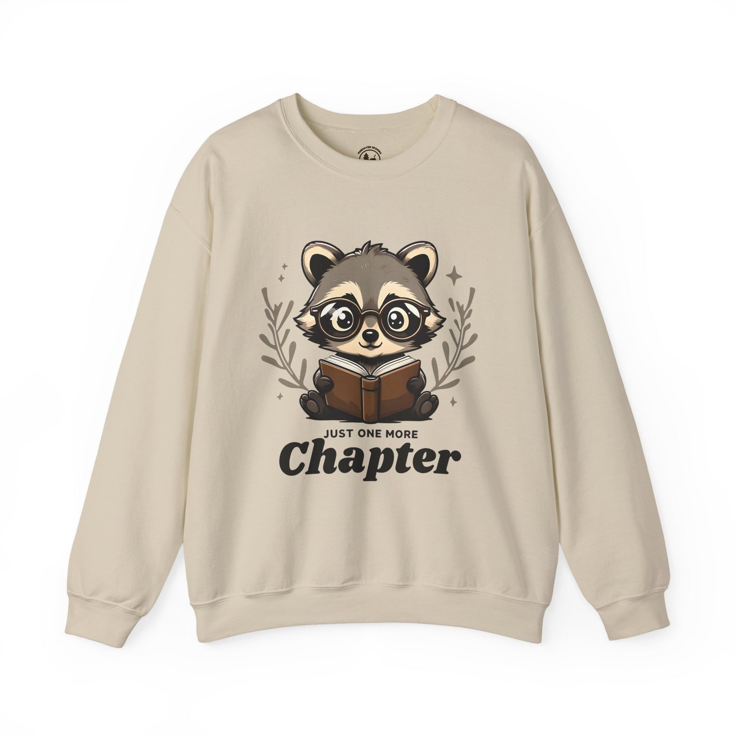 Book Lover's Cozy Sweatshirt, Unisex Crewneck, Gift for Readers, Reading Sweatshirt, Just One More Chapter Apparel