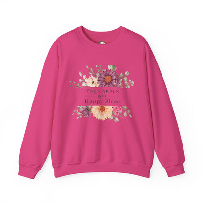 Floral Gardening Crewneck Sweatshirt, Garden Lover Gift, Cozy Gardener Pullover