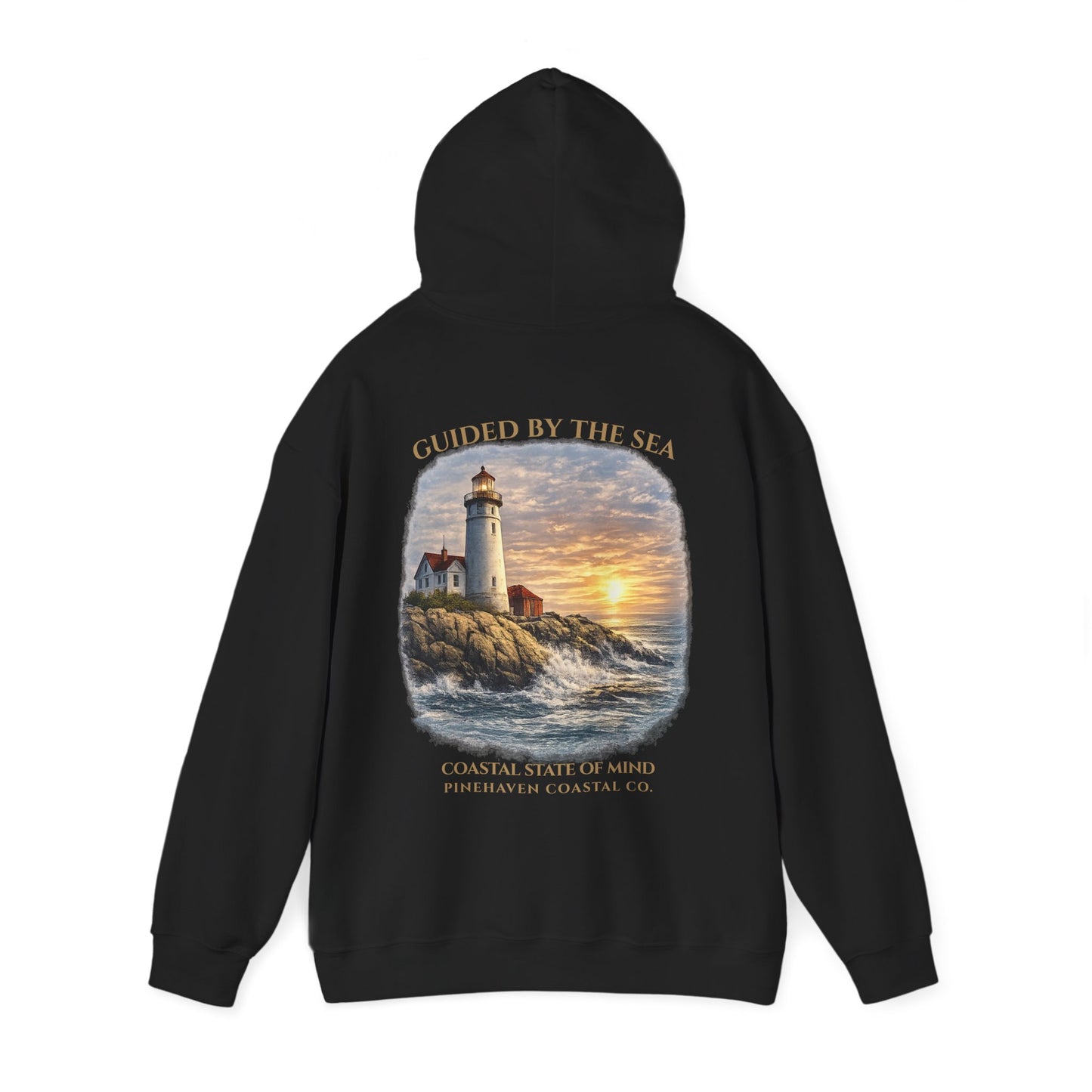 Coastal Lighthouse Hoodie, Pinehaven Coastal Co.