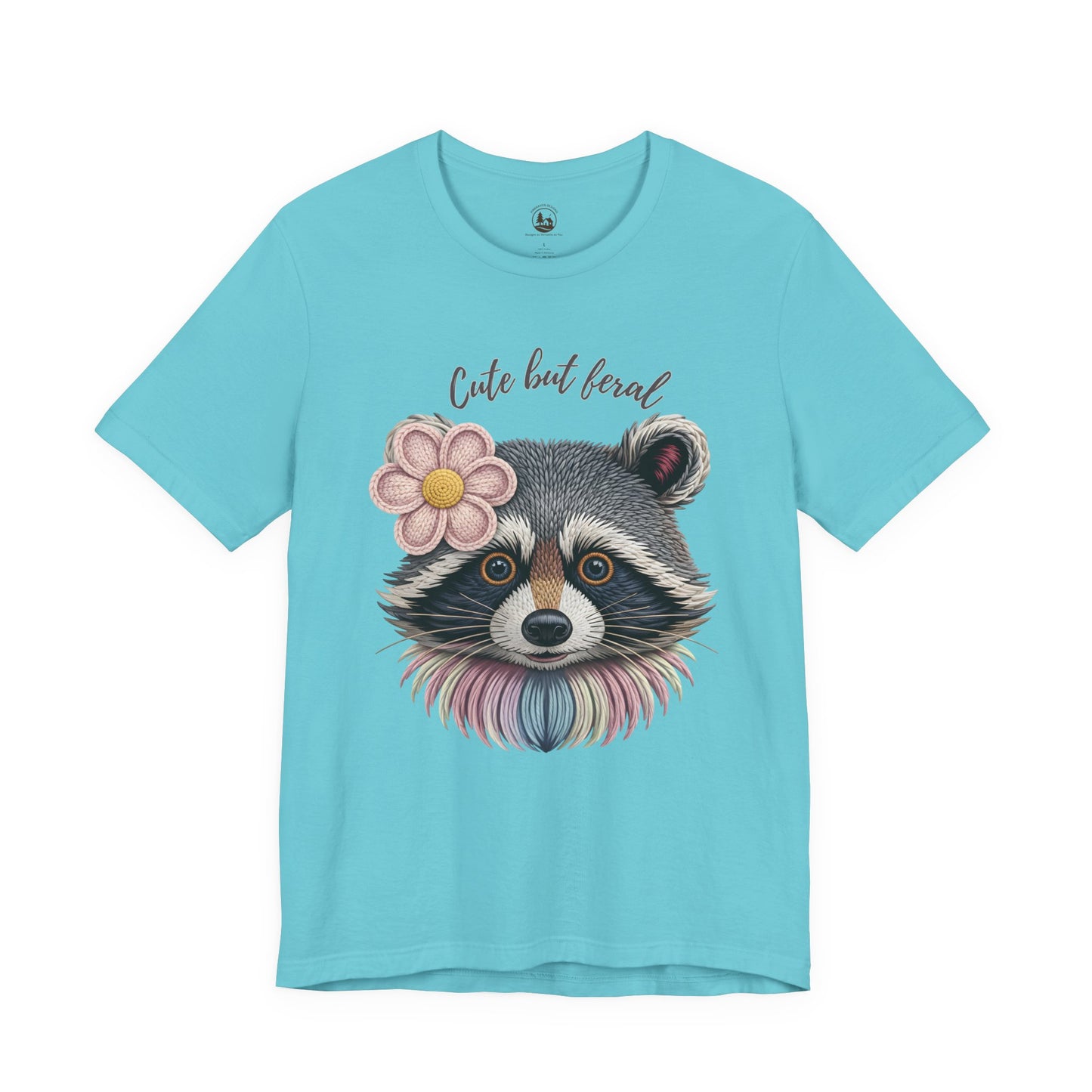 Cute But Feral Raccoon T-Shirt