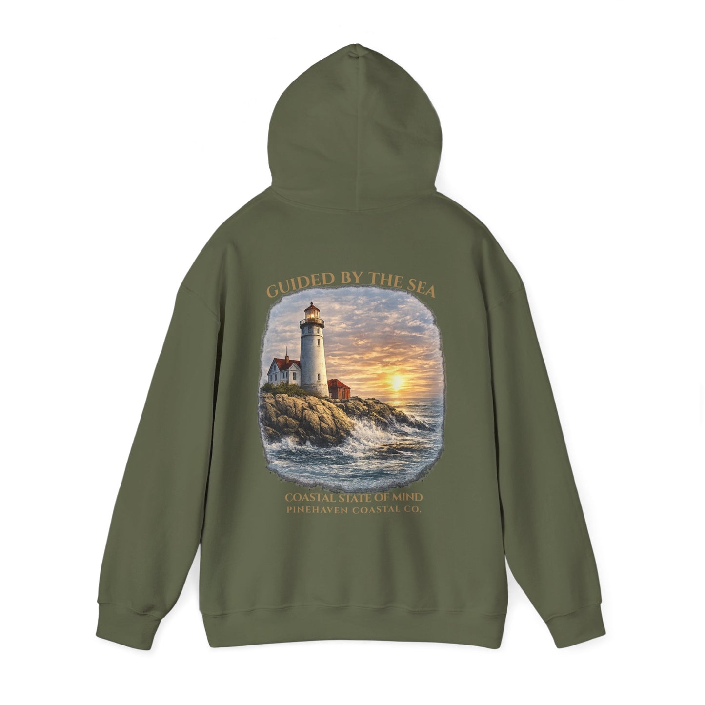 Coastal Lighthouse Hoodie, Pinehaven Coastal Co.