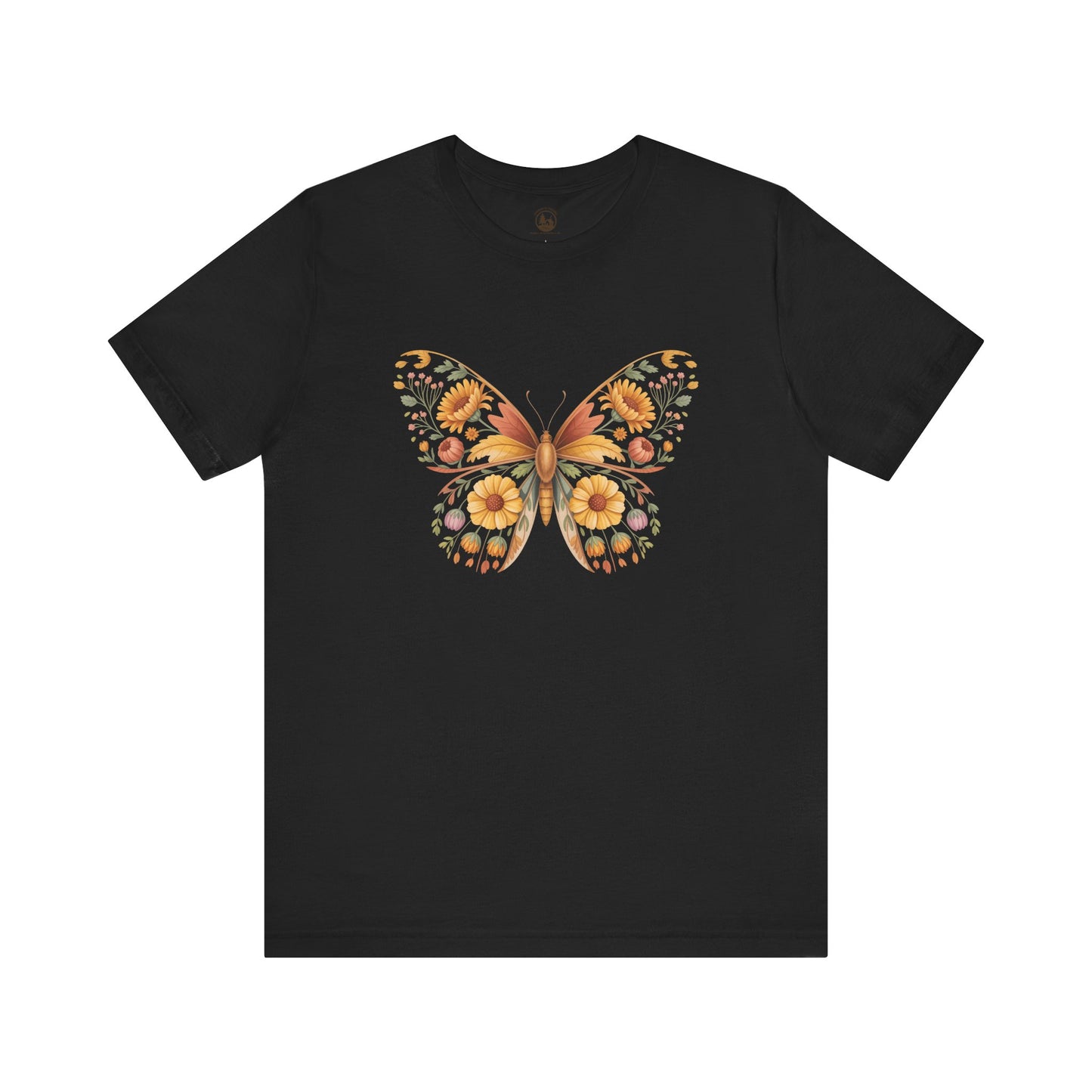 Floral Butterfly Shirt | Vintage Botanical Butterfly Sweatshirt & Tee