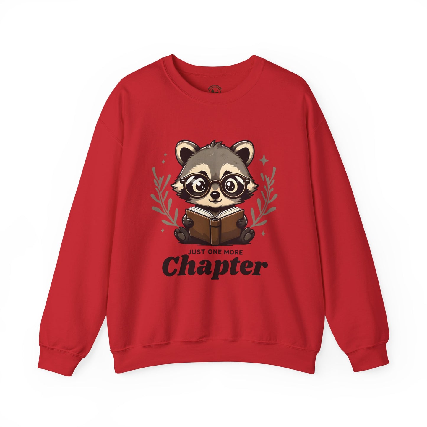 Book Lover's Cozy Sweatshirt, Unisex Crewneck, Gift for Readers, Reading Sweatshirt, Just One More Chapter Apparel